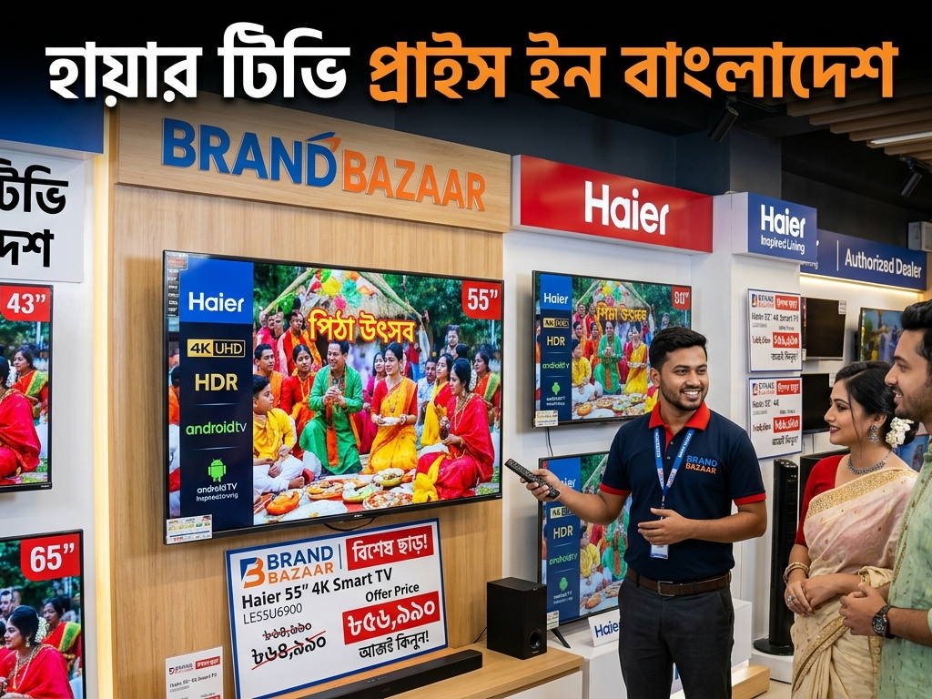 হায়ার টিভি প্রাইস ইন বাংলাদেশ | হায়ার টিভি বাংলাদেশ